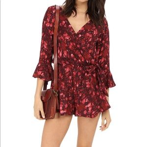 Free People All the Right Ruffles romper